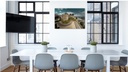 Tableau mural Citadelle de Namur dans un salon namurois - Photographie belge Oculi
