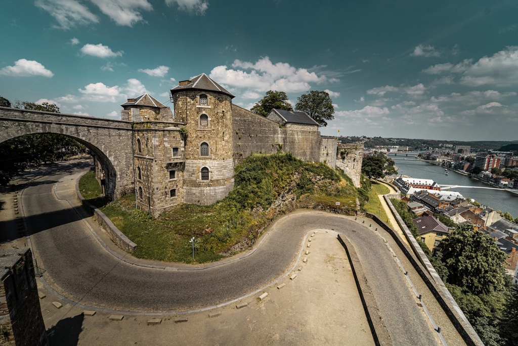 Citadelle de Namur (M (60x40cm), Alu Dibond)